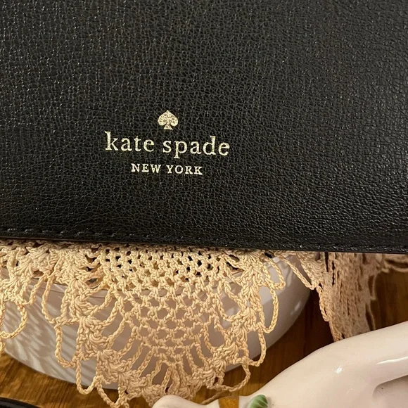 Kate Spade Black Leather Crossbody - Picture 3 of 9